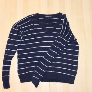 Brandy Melville stripped crop sweater